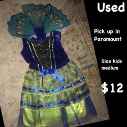Peacock costume