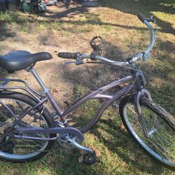Huffy 26" Coastal Cruiser With Basket Attachment