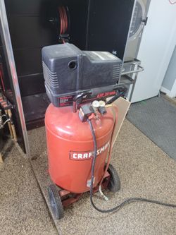 Crafsman 6 hp 30 gal air compressor