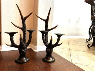 Candelabra Deer Horn