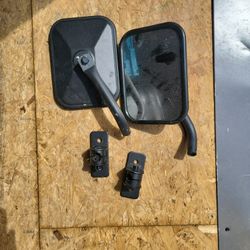 Jeep Removable Side Mirrors 