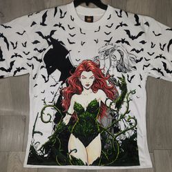 Batman Poison Ivy AOP Graphic T-Shirt Full Print Front & Back | DC Comics Streetwear Tee