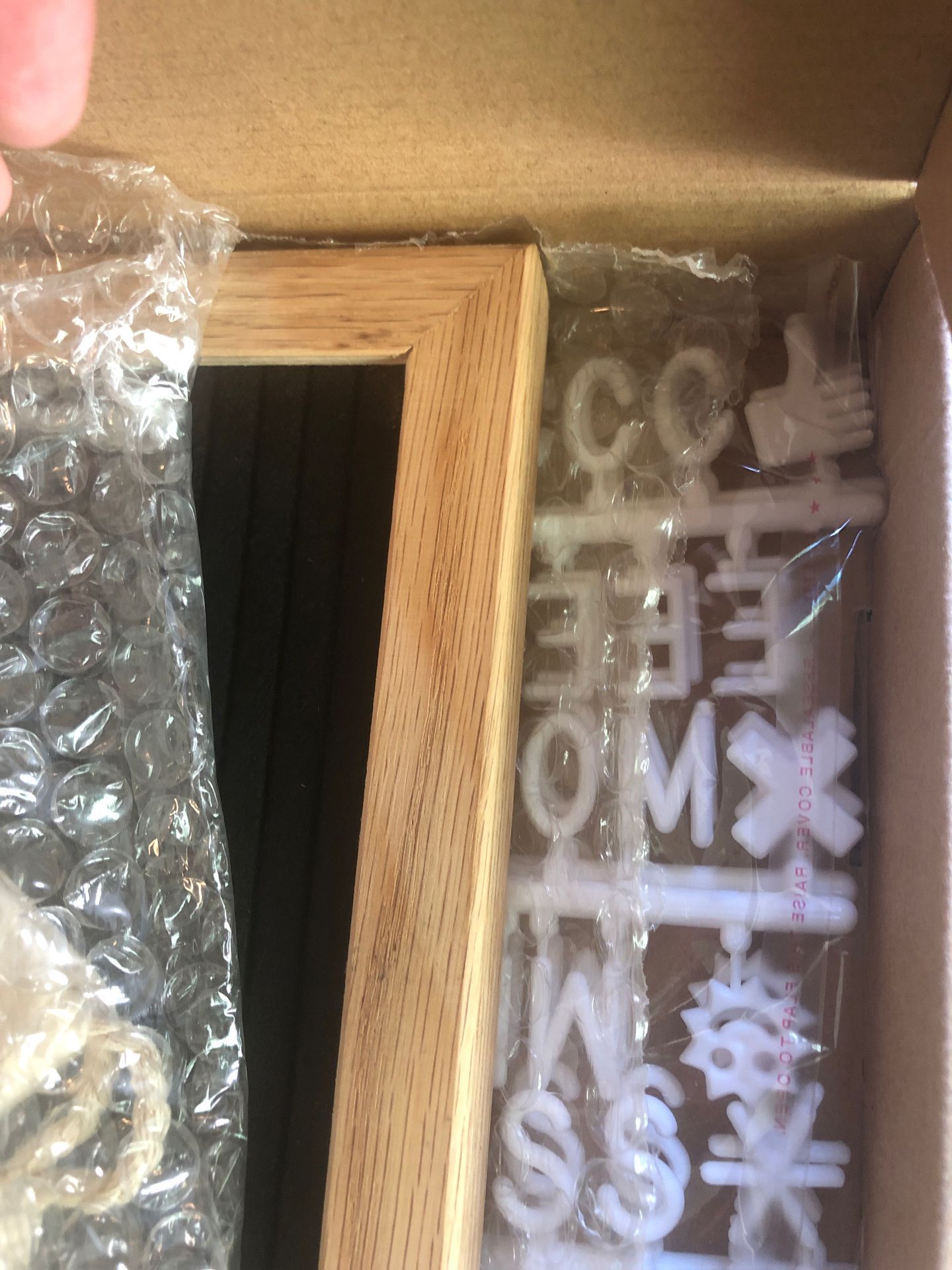 Changeable Felt letter board