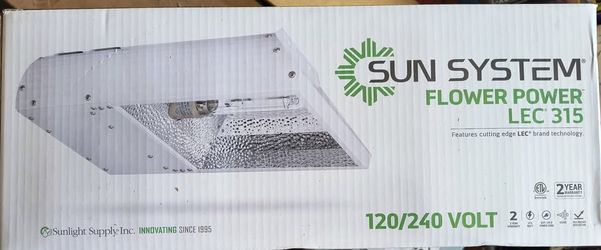 Sun System Flower Power LEC 315 Watt Grow Light 120/240 Volt
