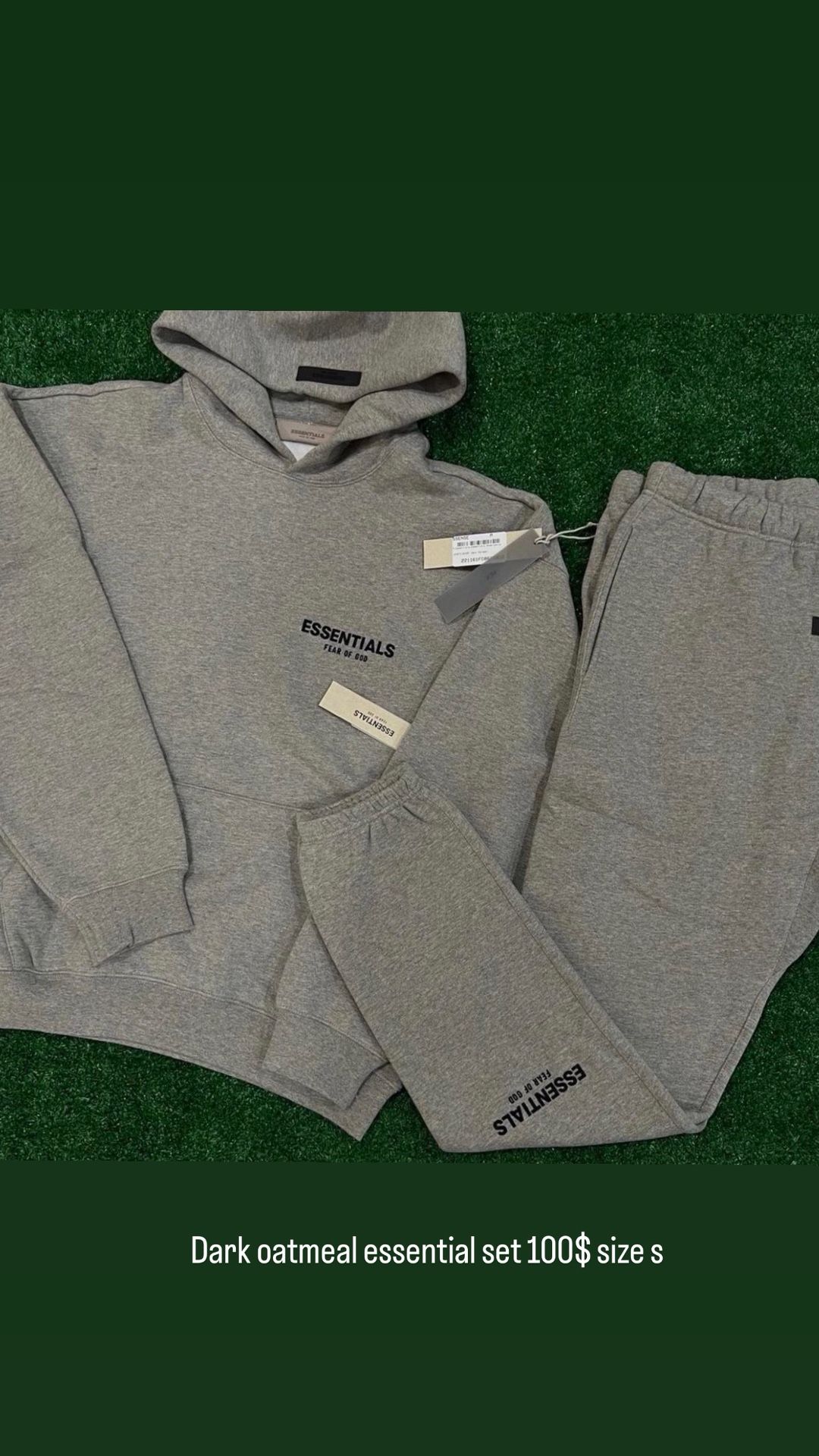 Dark Oatmeal Essential Suit