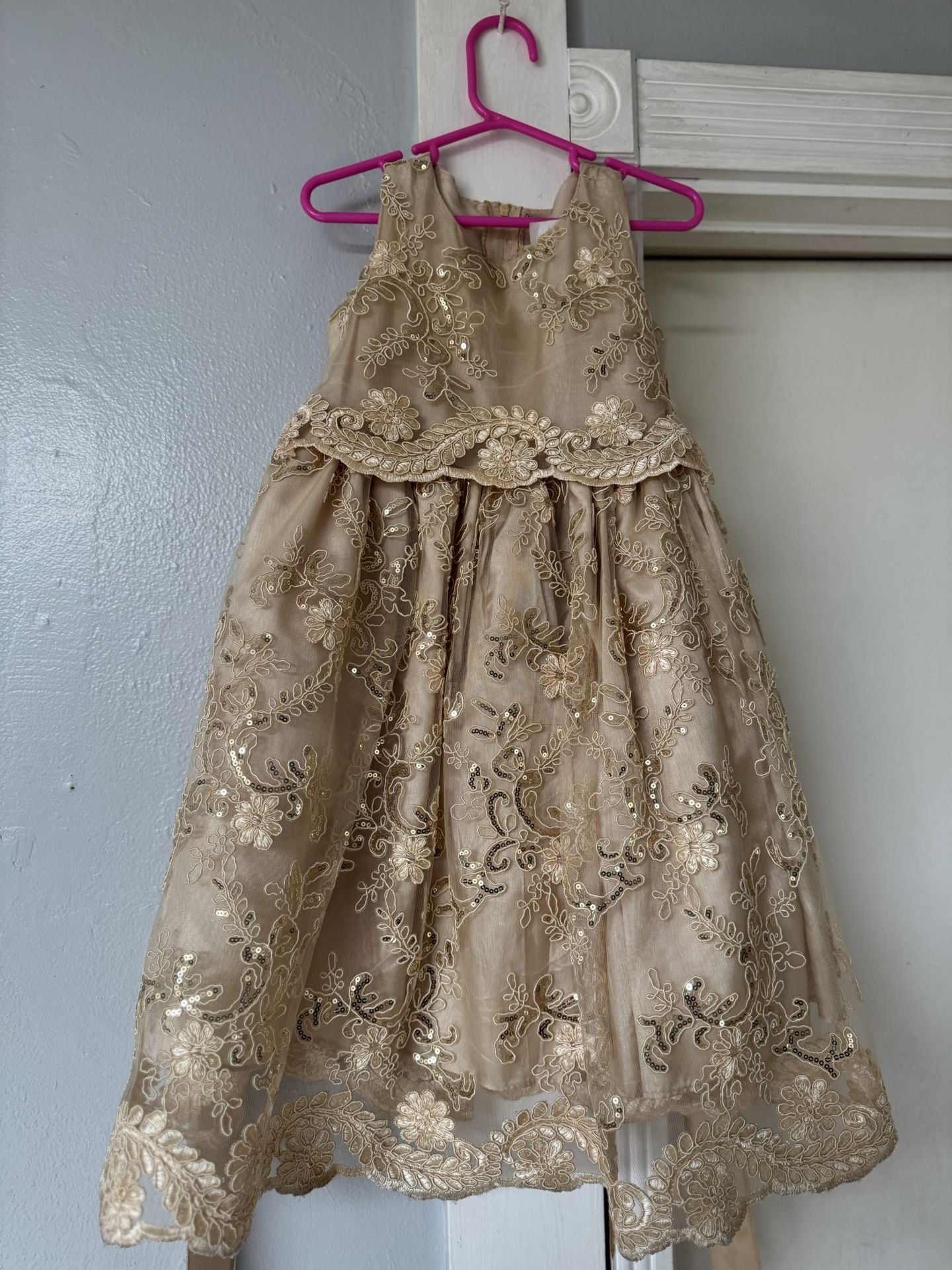 Gold Dress