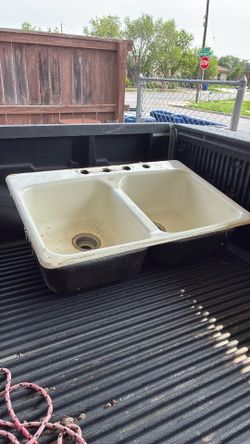 Great Cast Iron sink$50 see info