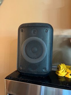Black Portable Bluetooth Party Speaker