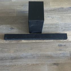 Samsung Soundbar And Subwoofer - T450 - Bluetooth - 200W - Excellent Condition 