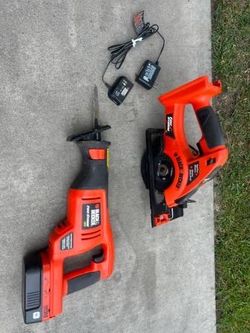 └➤➤➤ A set of Black and Decker Firestorm | 18V Cordless | Circular