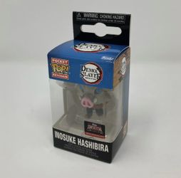 Funko Pocket Pop Keychain Demon Slayer Inosuke Hashibira Targetcon 2023 