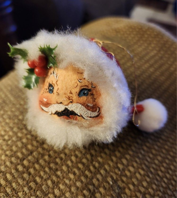 🌿🎄Annalee Santa Ornament 🎄🌿