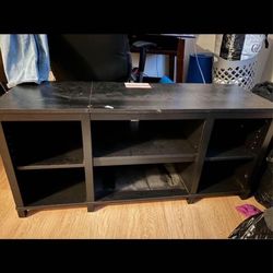 Black TV Stand