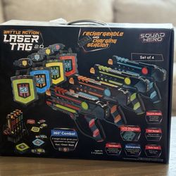 Squad Hero Rechargeable Laser Tag - Set of 4 
