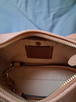 Coach Leather Crossbody Bag