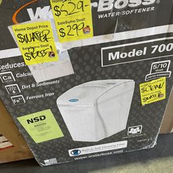 WaterBoss Model 700 Water Softener 