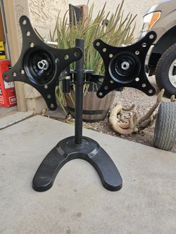 Dual Monitor Desk Stand 