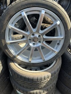 22” CONCAVE WHEEL PACKAGE FOR SALE!! 5x112