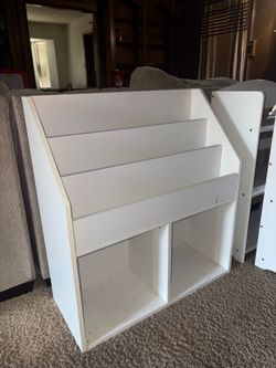 White Wooden Bookshelf