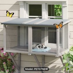 Cat House For Your Window