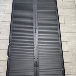 5 FT VNN Portable Wheelchair Ramp, Black Seamless Non-Slip Aluminum Ramps for Wheelchairs for Home, Handicap Wheelchair Ramps
