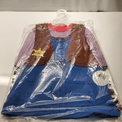Baby Girl Sheriff Cowgirl Costume 6m 12mths