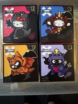 Sanrio x Godzilla Blind Box Set of 4
