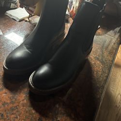 Leather Boots Size 8.0