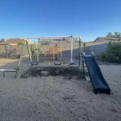 Swing Set -only Used By My Grandson