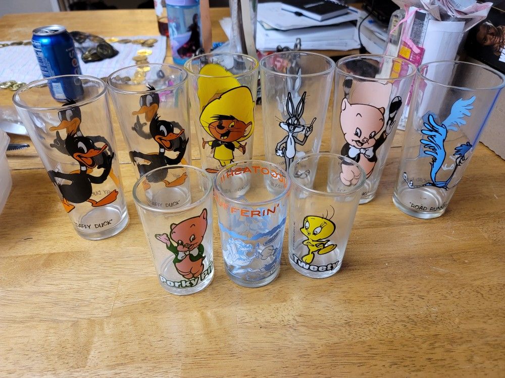 Looney Tune Collector Glasses