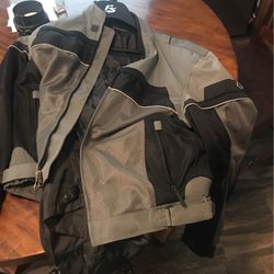 Men’s Motorcycle Jacket ,helmet , Gloves 