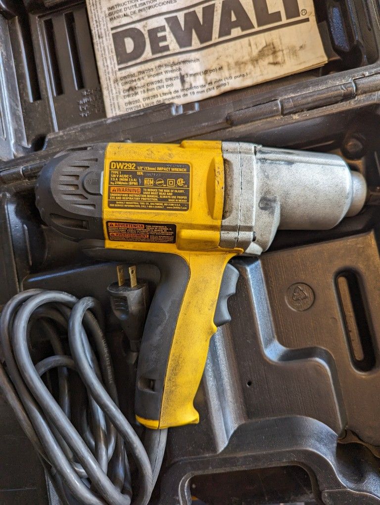 DeWALT DW292 1/2 Impact Wrench