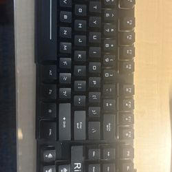 Rainbow LED Wired Keyboard 