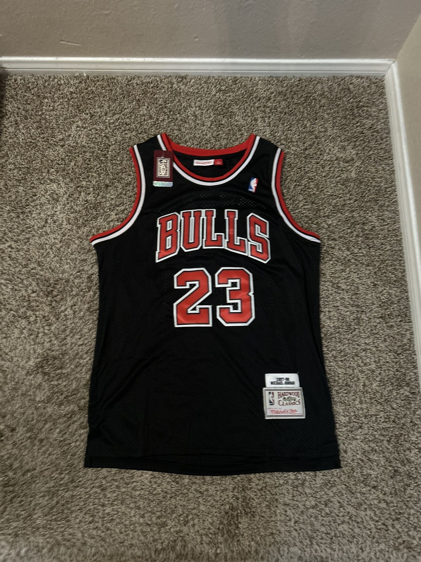 Authentic 97-98 Michael Jordan Chicago Bulls jersey