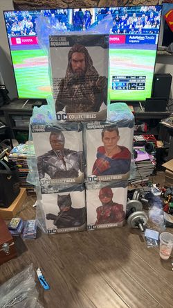 Justice League Movie Statue Set of 5 new APs