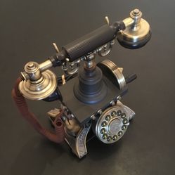 Coffee Grinder Antique Style Phone- Fully Functional 