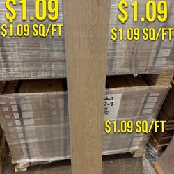 $1.09 Sqft Vinyl Flooring
