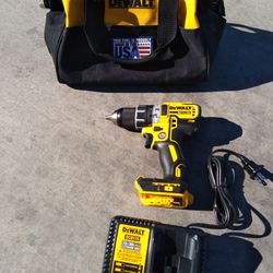 DeWalt XR Model Drill, Charger And Bag 