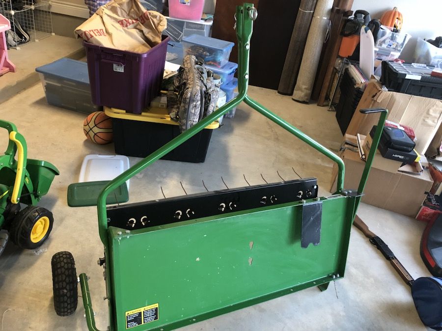 John Deere Aerator and Dethatcher