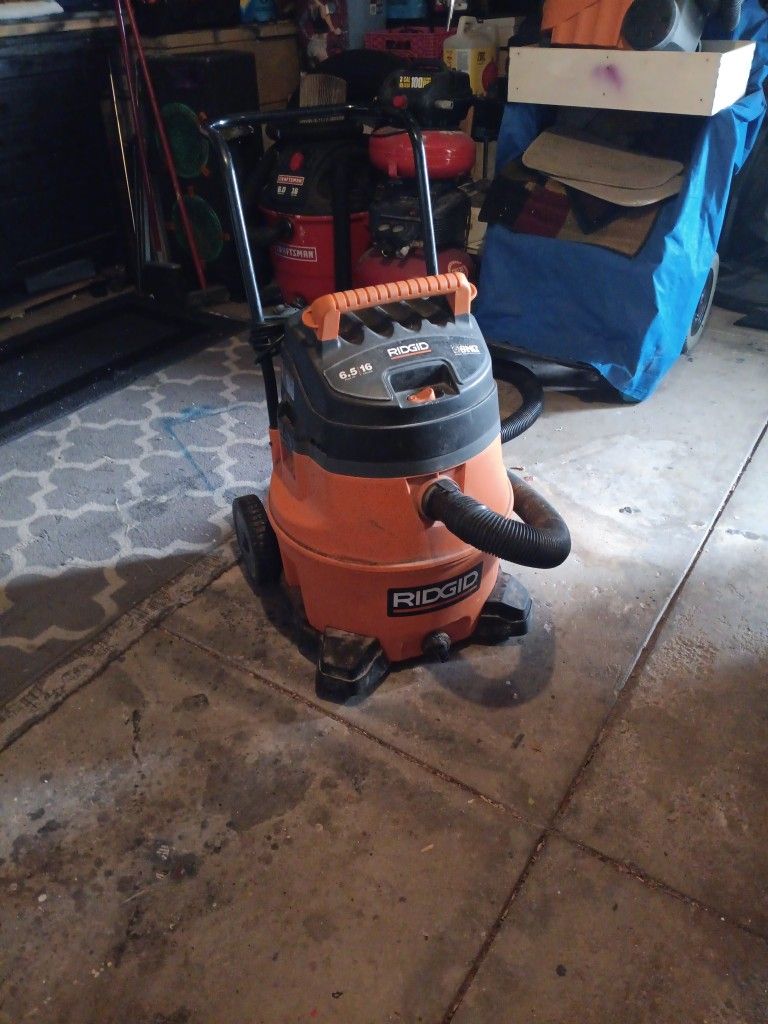 Rigid 6.5 Hp Shop Vac