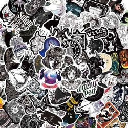 100 Pcs Witch Stickers, Apothecary Aesthetic Waterproof Witchy Stickers for Water Bottle Hydroflask Laptop Decals Skateboard 