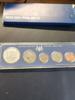 1966 US Special Mint Set with silver Kennedy