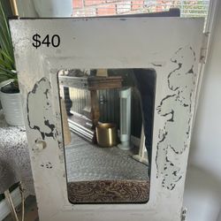 Shabby Chic Vintage Medicine Cabinet
