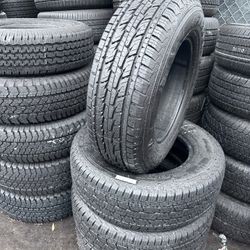 Set of four Used General 245/70R17 $300
