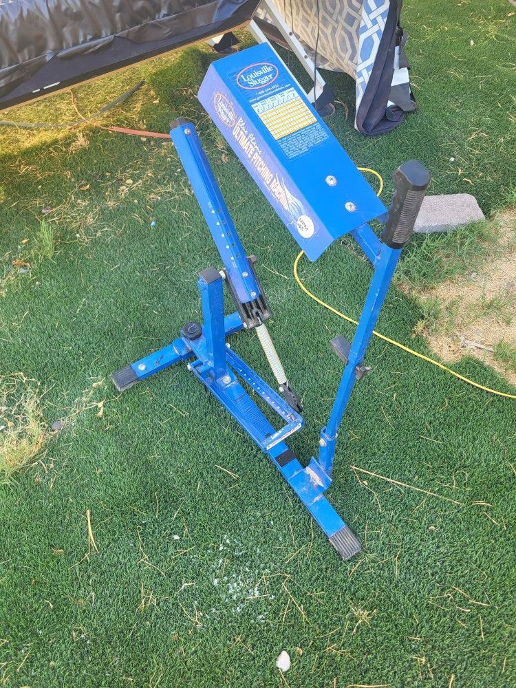Louisville slugger blue flame ultimate pitching machine upm 45