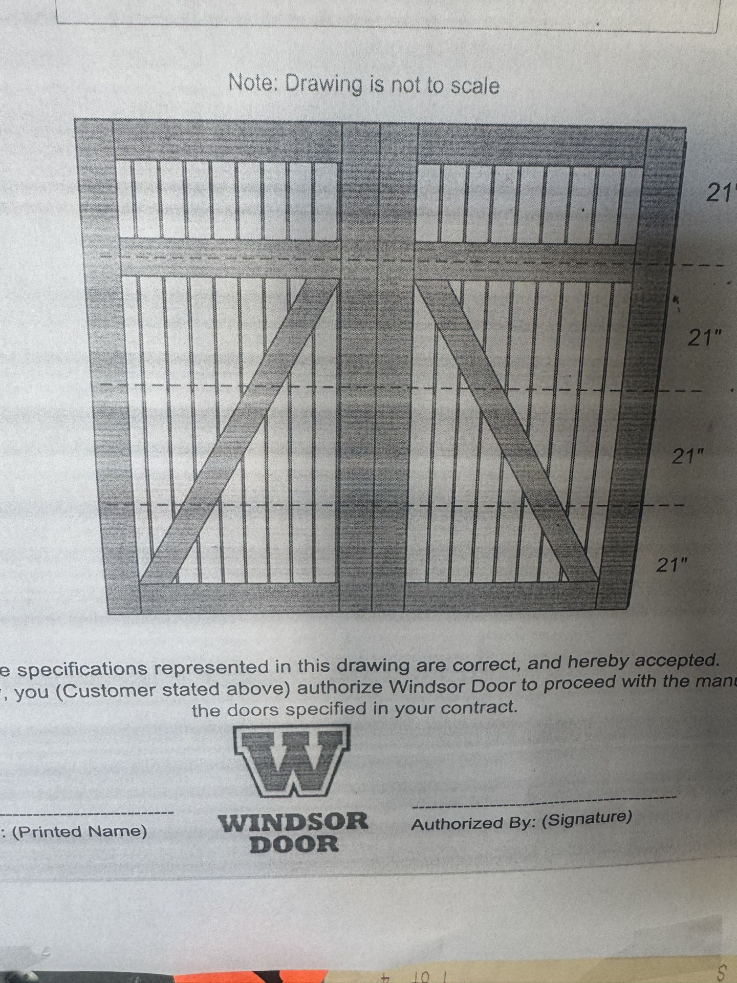 Wood Garage Door