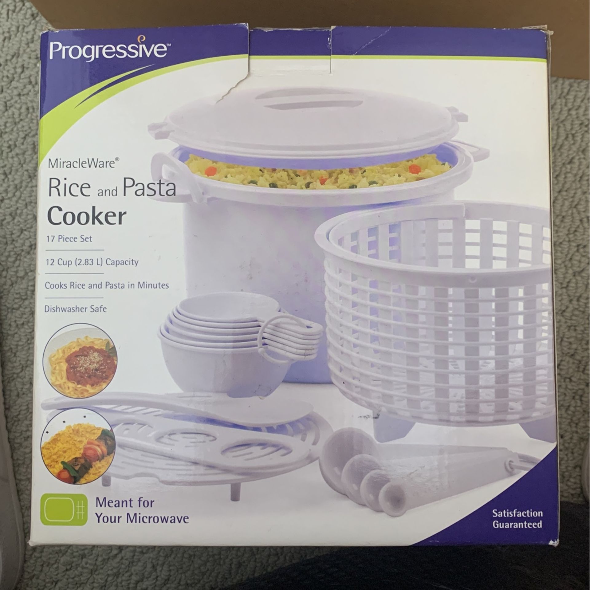 Microwave Rice And Pasta Cooker