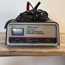 Schumacher Fully Automatic Starter Charger Battery Charger 12 Volt  Car Truck 2/10/50 