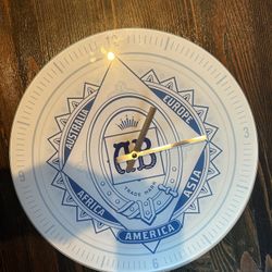 Anheuser Busch Beer Clock