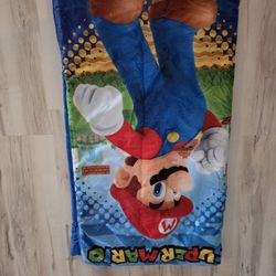 Kids Mario Sleeping Bag 